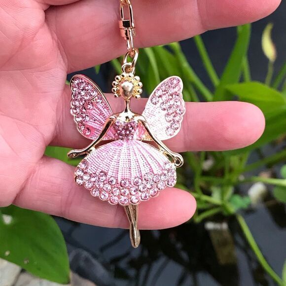 Pink Fairy Keychain - Picture 4 of 6